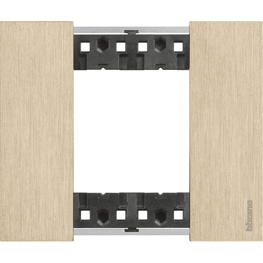 Rama finisaj, 2 module, culoare Auriu, Living Now KA4802ZW