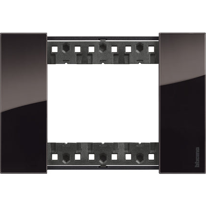 Rama finisaj, 3 module, culoare Night, Living Now KA4803DG, , alternativo.ro