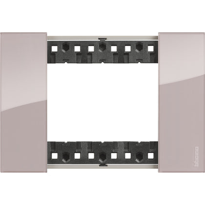 Rama finisaj, 3 module, culoare Aura, Living Now KA4803DM, , alternativo.ro