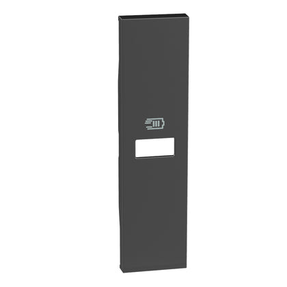 Placa incarcator USB, 1 modul, negru, Living Now KG11C, alternativo.ro