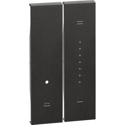 Tasta variator, 2 module (1m+1m), negru, Living Now KG19, , alternativo.ro