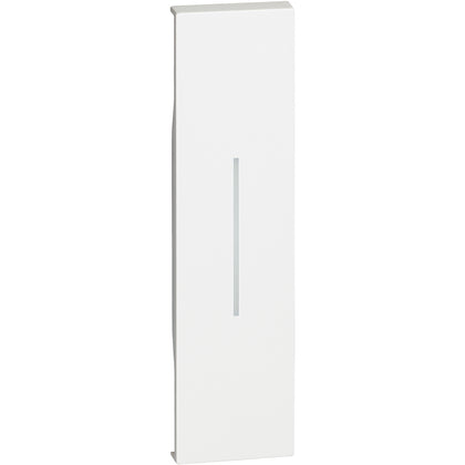 Tasta intrerupator, iluminabila, 1 modul, alb, Living Now KW01, , alternativo.ro