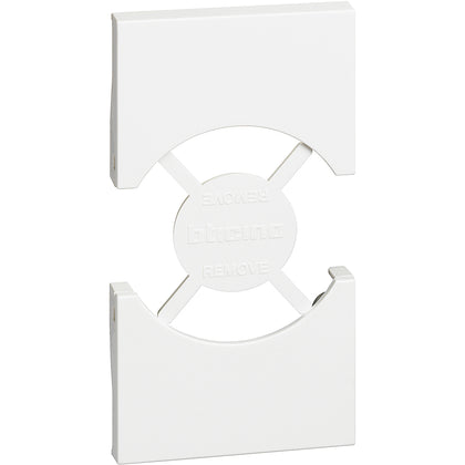 Placa priza, 2 module, standard italian/german, alb, Living Now KW03, , alternativo.ro