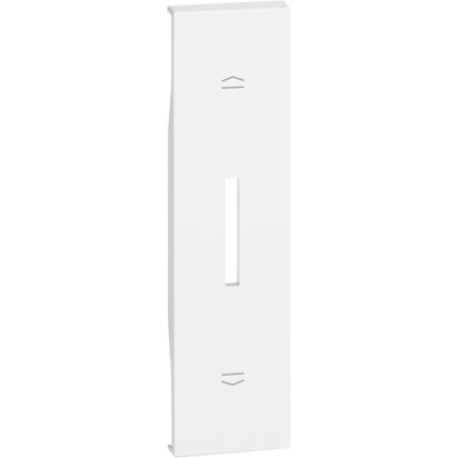 Placa intrerupator inversor, 1 modul, alb, Living Now KW06, , alternativo.ro