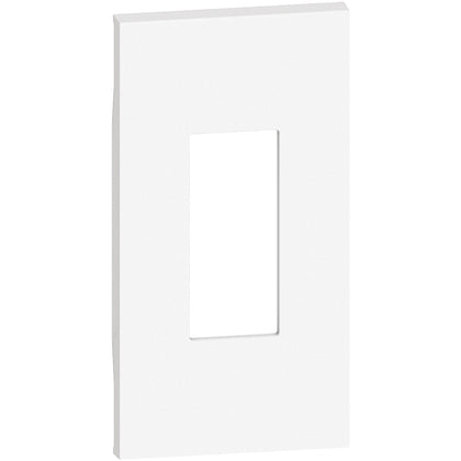 Placa pentru priza RJ11, RJ45, A/V, 2 module, alb, Living Now KW07M2, , alternativo.ro