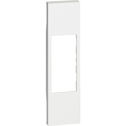 Placa pentru priza RJ11, RJ45 si audio, 1 modul, alb, Living Now KW07, , alternativo.ro
