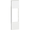 Placa pentru priza RJ11, RJ45 si audio, 1 modul, alb, Living Now KW07