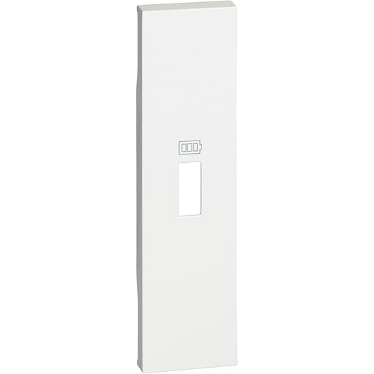 Placa incarcator USB, 1 modul, alb, Living Now KW10C