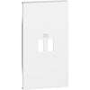 Placa incarcator USB dublu, 2 module, alb, Living Now KW12C