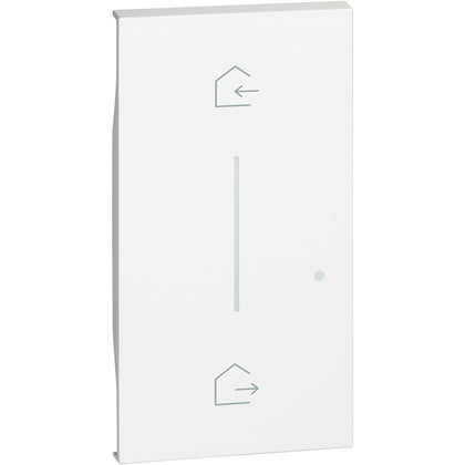 Tasta pentru intrerupator fara fir, 2 module, alb, Living Now KW40M2, , alternativo.ro