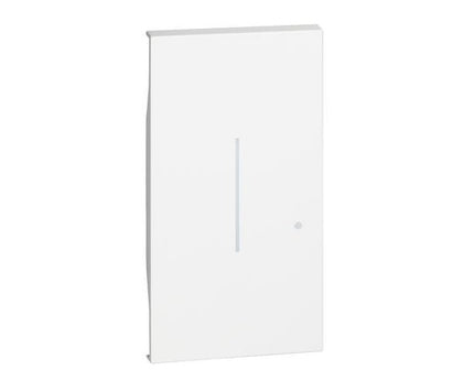 Tasta pentru intrerupator wireless, 2 module, alb, Living Now KW42M2, alternativo.ro