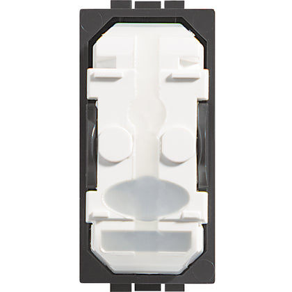 Intrerupator simplu, fara tasta, 1 modul, 16A, borne cu surub, Living Light L4001/0, , alternativo.ro