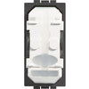 Intrerupator simplu, fara tasta, 1 modul, 16A, borne cu surub, Living Light L4001/0