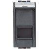 Priza de date, 1 modul, RJ45, Cat.5E, UTP, Antracit, Living Light L4279C5E