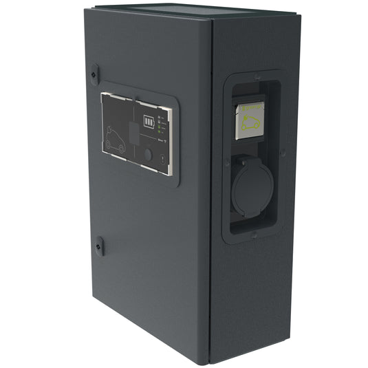 Statie de incarcare Green'Up, 230V, 3.7/4.6kW, M2/M3, 1P, carcasa metalica, IP55, IK10, Legrand 059041