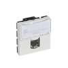 Priza de date, 2 module, RJ45, Cat.6, UTP, alb, Mosaic 076564