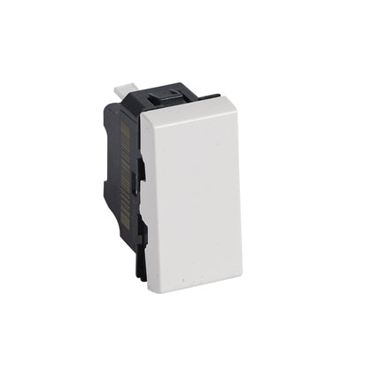Intrerupator simplu, 1 modul, 10A, alb, Mosaic ALB 077000, , alternativo.ro