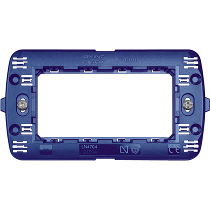 Suport aparataj modular, 4 module, Living Light LN4704, , alternativo.ro