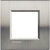 Rama ornament, 2 module, finisaj Otel slefuit, Living Light LNA4802ACS
