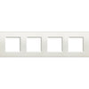 Rama ornament, 8 module (2m+2m+2m+2m), finisaj Alb, Living Light LNA4802M4BI