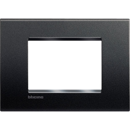 Rama ornament, 3 module, finisaj Antracit, Living Light LNA4803AR, , alternativo.ro