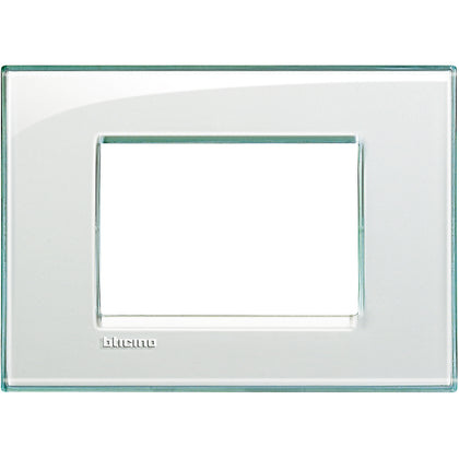 Rama ornament, 3 module, finisaj Aquamarine, Living Light LNA4803KA, alternativo.ro