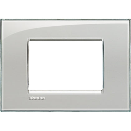 Rama ornament, 3 module, finisaj Cold Grey, Living Light LNA4803KG, alternativo.ro