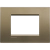 Rama ornament, 3 module, finisaj Square, Living Light LNA4803SQ