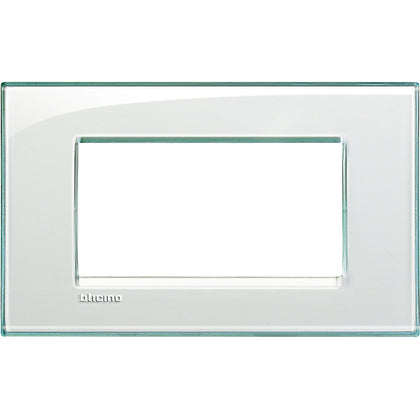 Rama ornament, 4 module, finisaj Aquamarine, Living Light LNA4804KA, , alternativo.ro