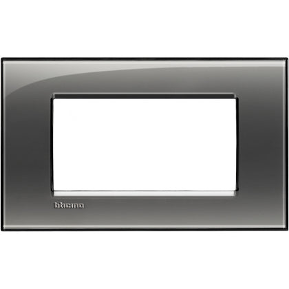 Rama ornament, 4 module, finisaj Gri londonez, Living Light LNA4804KF, , alternativo.ro