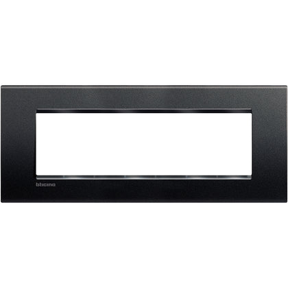 Rama ornament, 7 module, finisaj Antracit, Living Light LNA4807AR, , alternativo.ro