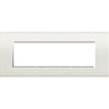 Rama ornament, 7 module, finisaj Alb, Living Light LNA4807BI