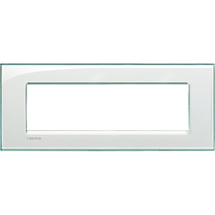 Rama ornament, 7 module, finisaj Aquamarine, Living Light LNA4807KA, alternativo.ro