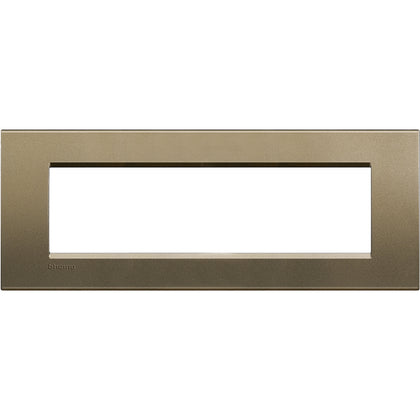 Rama ornament, 7 module, finisaj Square, Living Light LNA4807SQ, alternativo.ro