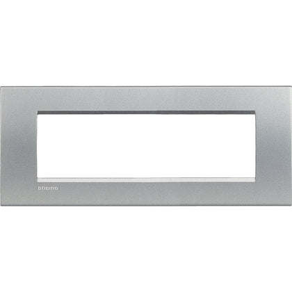 Rama ornament, 7 module, finisaj Aluminiu, Living Light LNA4807TE, alternativo.ro