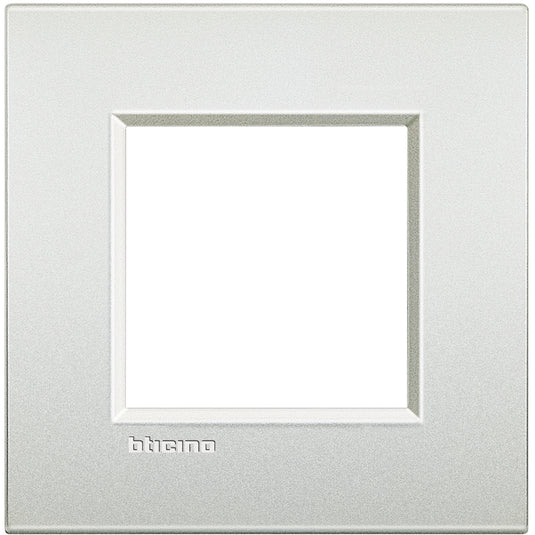 Rama ornament, 2 module, finisaj Alb perlat, Living Light Air LNC4802PR