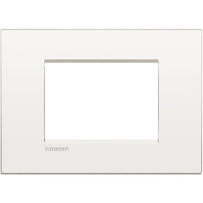 Rama ornament, 3 module, finisaj Alb pur, Living Light Air LNC4803BN, , alternativo.ro