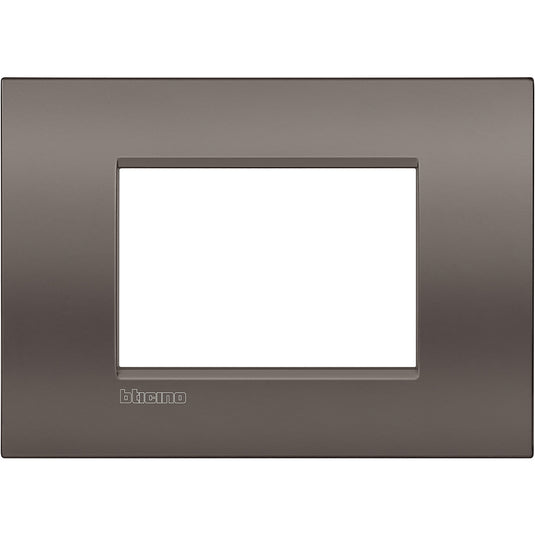 Rama ornament, 3 module, finisaj Argila, Living Light Air LNC4803CY