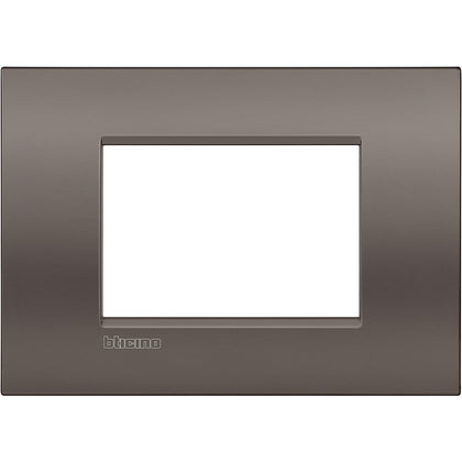 Rama ornament, 3 module, finisaj Argila, Living Light Air LNC4803CY, , alternativo.ro