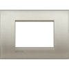 Rama ornament, 3 module, finisaj Titan periat, Living Light Air LNC4803TIS