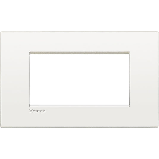 Rama ornament, 4 module, finisaj Alb pur, Living Light Air LNC4804BN