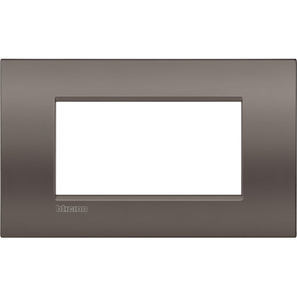 Rama ornament, 4 module, finisaj Argila, Living Light Air LNC4804CY, , alternativo.ro