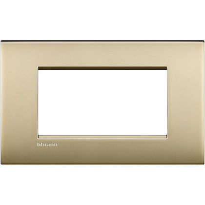 Rama ornament, 4 module, finisaj Auriu mat, Living Light Air LNC4804OF, , alternativo.ro