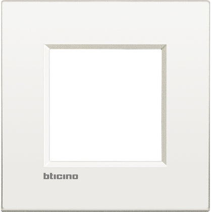 Rama ornament, 2 module, finisaj Pure white, Living Light Air LNE4802BN, alternativo.ro