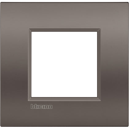 Rama ornament, 2 module, finisaj Argila, Living Light Air LNE4802CY, , alternativo.ro