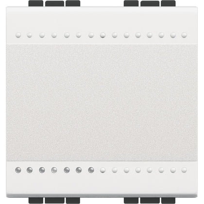 Buton cu revenire, ND, 2 module, 16A, borne cu surub, Alb, Living Light N4005M2A, , alternativo.ro