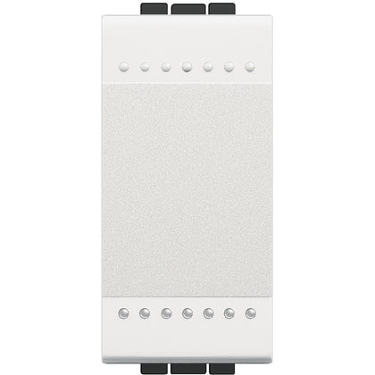 Intrerupator simplu, 1 modul, 16A, borne automate, Alb, Living Light N4001A, , alternativo.ro