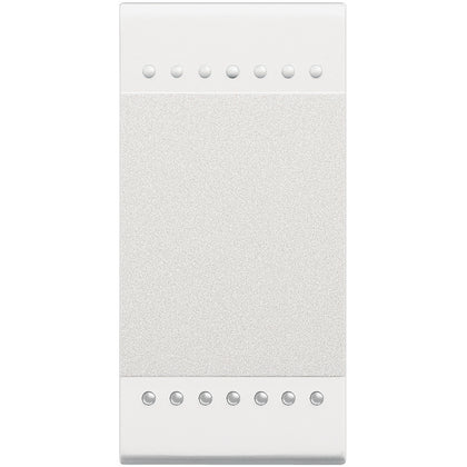 Buton cu revenire, ND, 1 modul, 16A, borne cu surub, Alb, Living Light N4005N, alternativo.ro