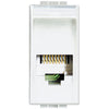 Priza de telefon, 1 modul, RJ11, K10, Alb, Living Light N4258/11N