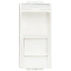 Priza de date, 1 modul, RJ45, Cat.6, UTP, Alb, Living Light N4279C6